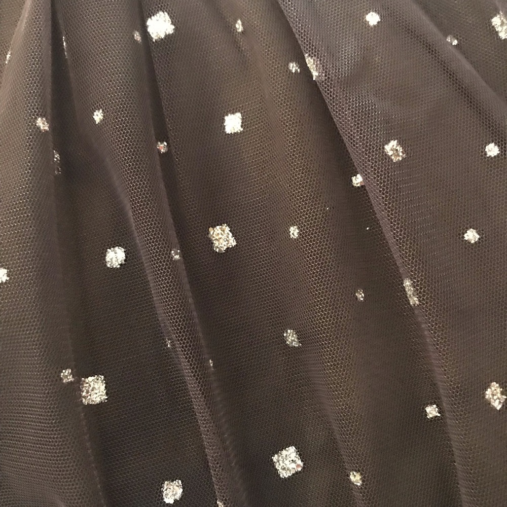 Gray Sparkle Semi Formal Dress - Picture 3 of 4